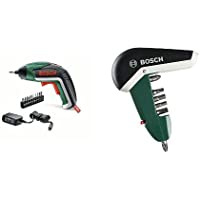 Bosch IXO - Atornillador con batería de litio de 3.6 V + Atornillador manual con puntas de atornillar